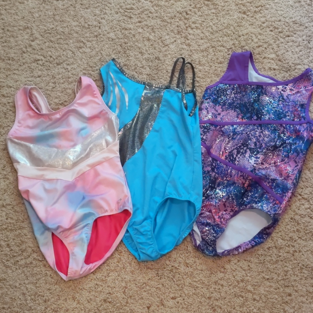 Girls leotards size 10/12